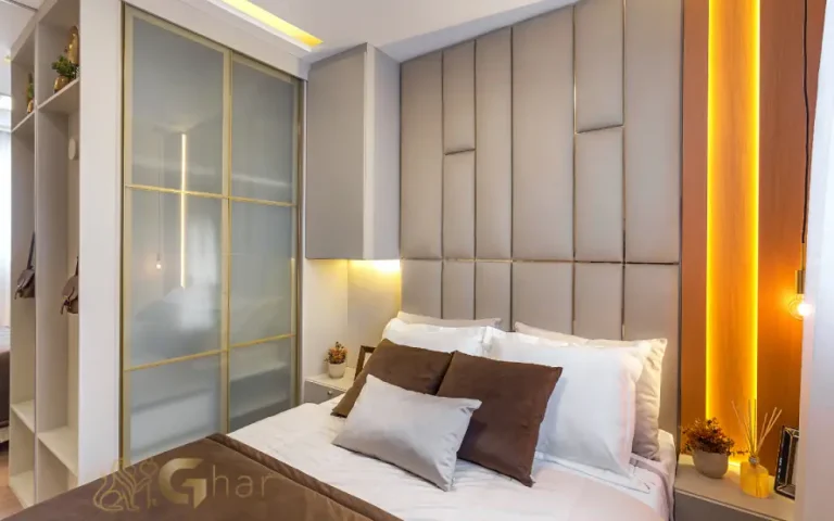 Quarto de casal decorado do Cidade Mooca San Marco na Mooca