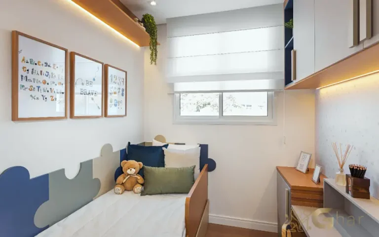 Quarto infantil decorado do Cidade Mooca San Marco em São Paulo