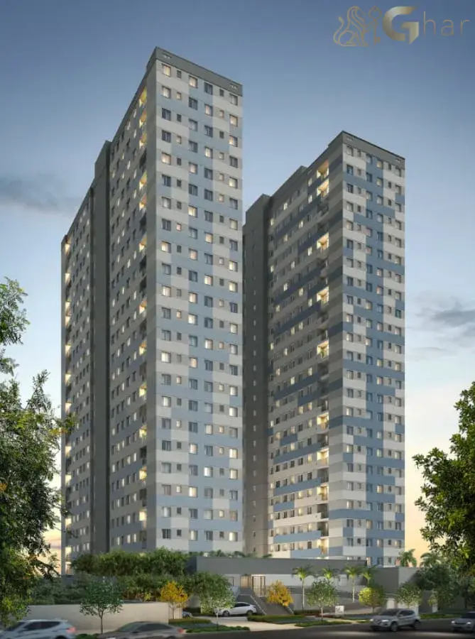 Fachada do condomínio Cidade Mooca San Marco na Mooca em São Paulo