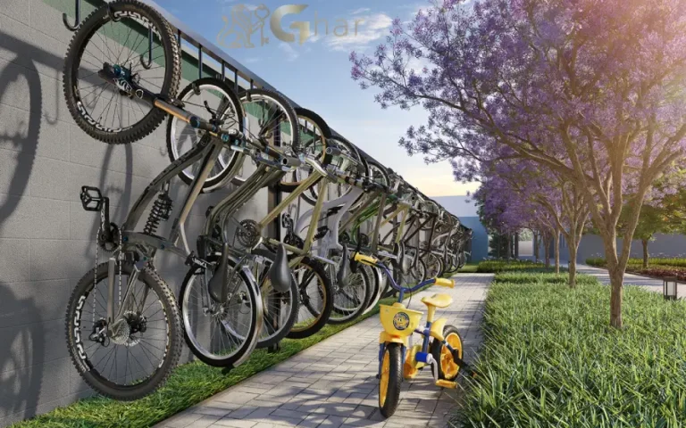 Bicicletário do condomínio Cidade Mooca San Pietro na Mooca São Paulo