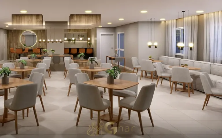 Salão de festas do condomínio Cidade Mooca San Pietro na Mooca São Paulo