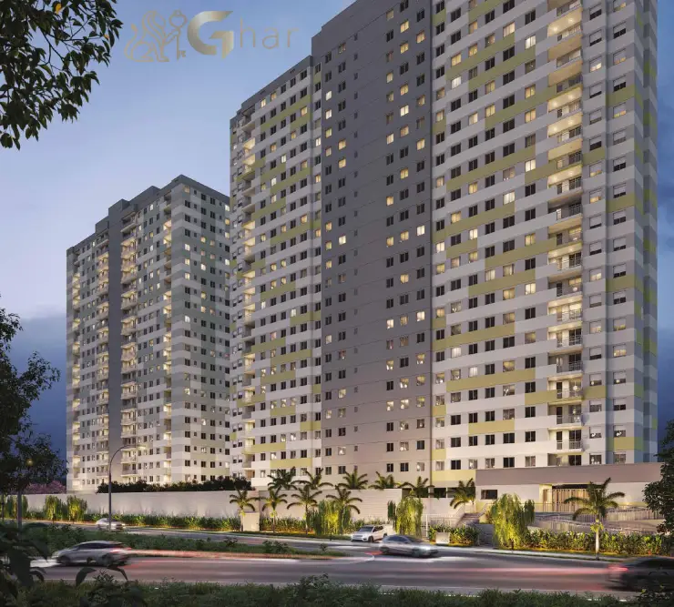 Fachada do condomínio Cidade Mooca – Venezia com arquitetura moderna na Mooca