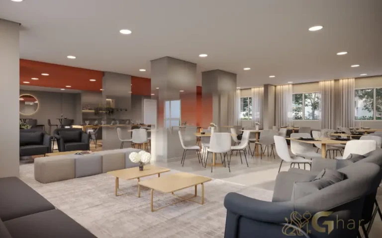 Salão de festas do condomínio Cidade Mooca – Venezia com espaço para eventos na Mooca