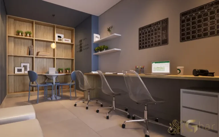 Coworking do condomínio Cidade Villa Lobos Maestro no Jaguaré