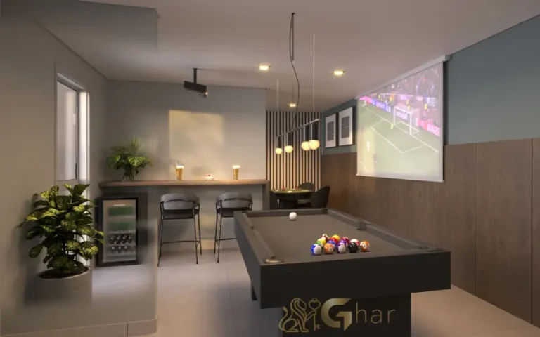 Sport bar do condomínio Cidade Villa Lobos Maestro no Jaguaré