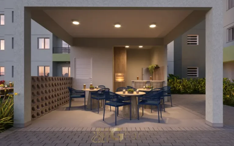 Churrasqueira do condomínio Cidade Villa Lobos Melodia no Jaguaré