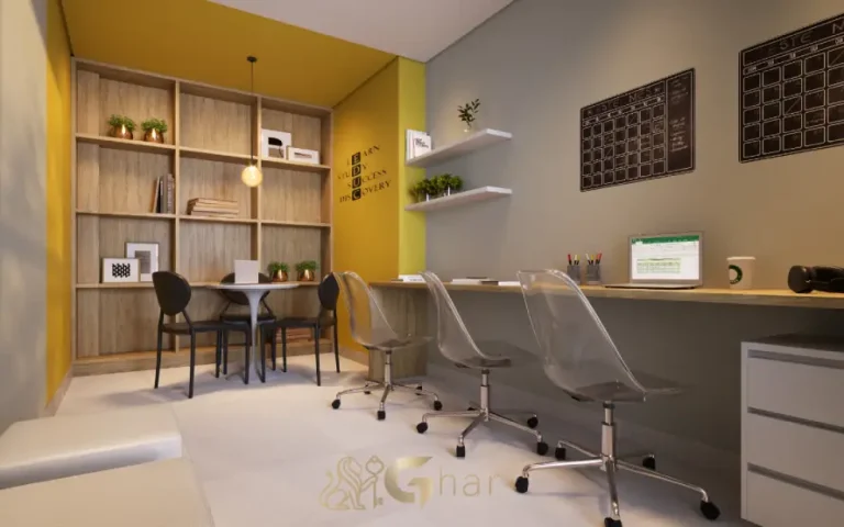 Espaço coworking do condomínio Cidade Villa Lobos Melodia no Jaguaré, São Paulo