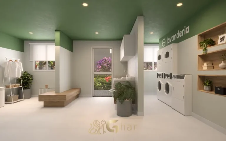 Lavanderia compartilhada do condomínio Cidade Villa Lobos Melodia