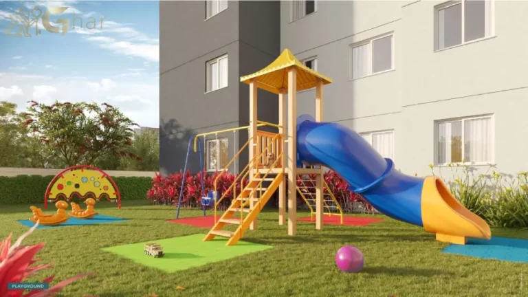Playground do condomínio Cidade Villa Lobos Melodia no Jaguaré