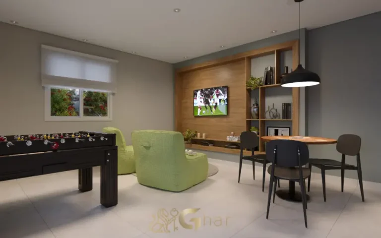 Sala de jogos do condomínio Cidade Villa Lobos – Sonata no Jaguaré