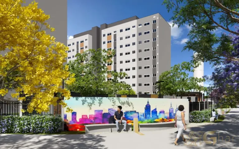 Acesso e portaria do condomínio Cidade Villa Lobos – Soprano no Jaguaré