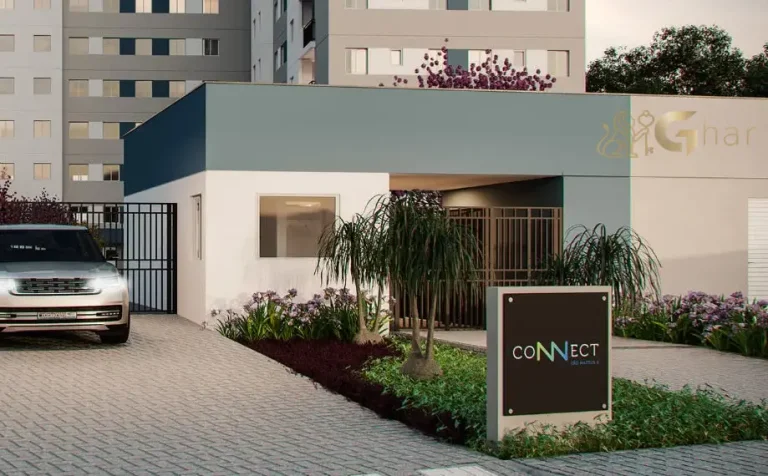 Portaria do condomínio Connect São Mateus 2 em São Mateus, SP