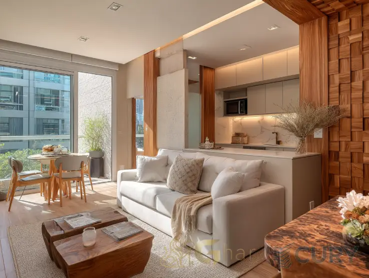 Apartamento da Cury Construtora e Incorporadora em São Paulo