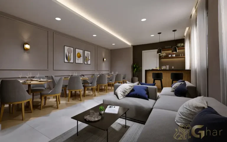 Salão de festas do Cury Square Panamby no Panamby, São Paulo