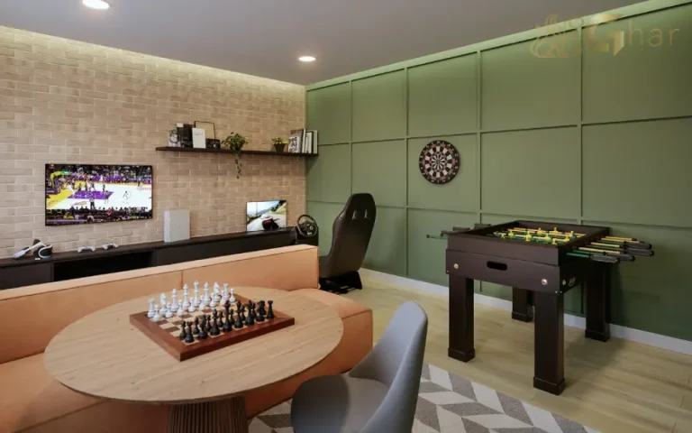 Salão de jogos do Cury Square Panamby no Panamby, São Paulo