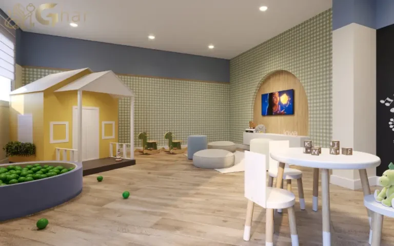 Brinquedoteca do condomínio Dez Belenzinho no bairro do Belém