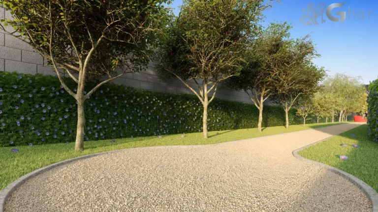 Pista de caminhada do condomínio Dez Belenzinho no bairro do Belém em São Paulo