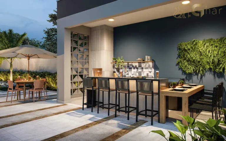 Churrasqueira do condomínio Dez Limão no bairro do Limão SP