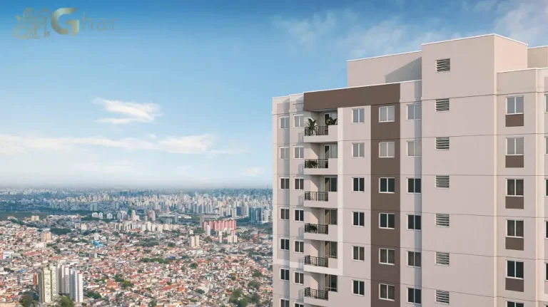 Vista aérea da fachada do condomínio Dez Limão no Limão São Paulo