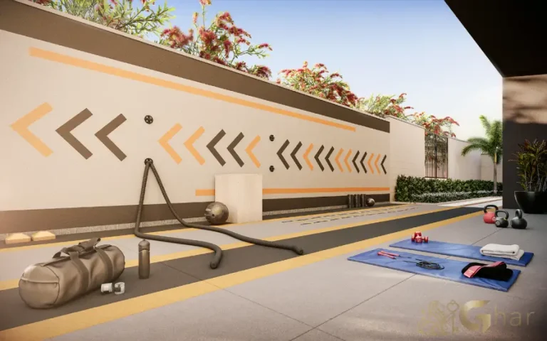 Área fitness externa do condomínio Dez Limão no bairro do Limão em São Paulo