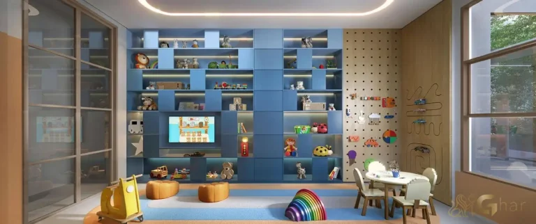 Brinquedoteca do condomínio Evolve Vila Mariana