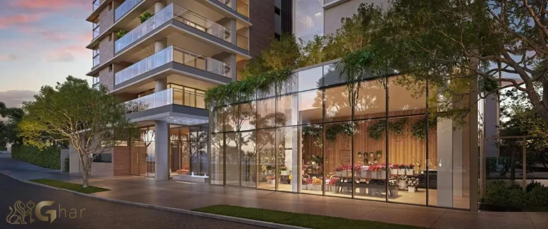 Fachada ativa com loja no Evolve Vila Mariana Studios