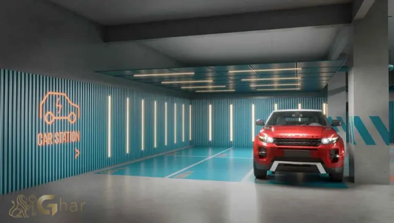 Car station com ponto para carro elétrico no Flow by Gafisa na Consolação