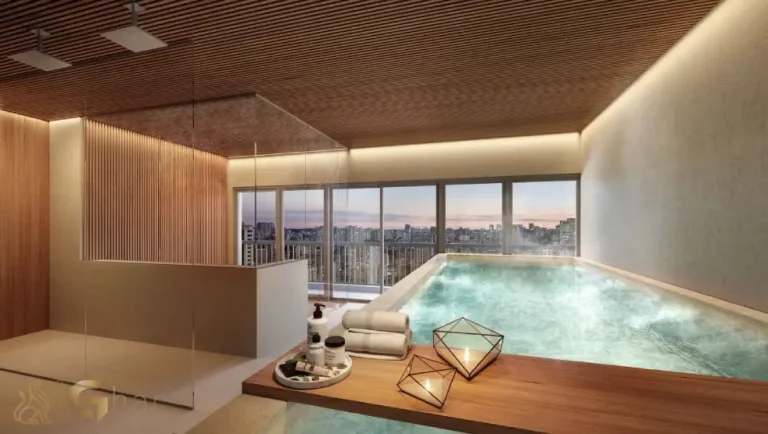 Spa urbano do condomínio Flow by Gafisa na Consolação