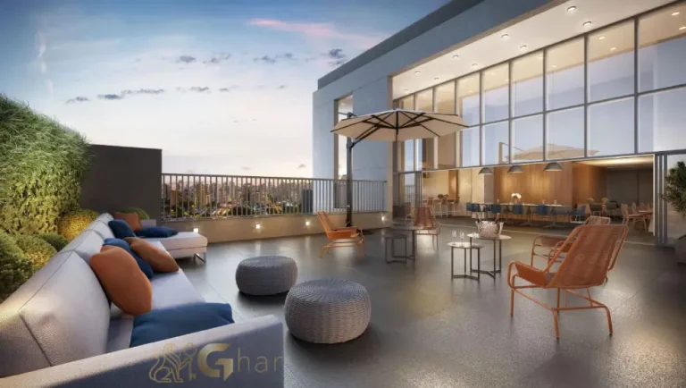 Terraço sky do condomínio Flow by Gafisa na Consolação em São Paulo