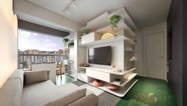 Studio decorado de 25 m² no Flow by Gafisa na Consolação