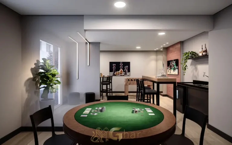 Sport Bar do condomínio Guido Parque Nações Unidas em Santo Amaro