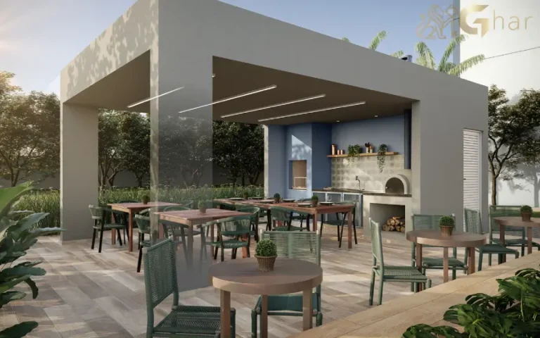 Churrasqueira do condomínio Guido Parque Santo Amaro em Santo Amaro São Paulo