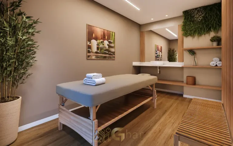 Espaço de massagem do Guido Parque Santo Amaro em condomínio em Santo Amaro São Paulo