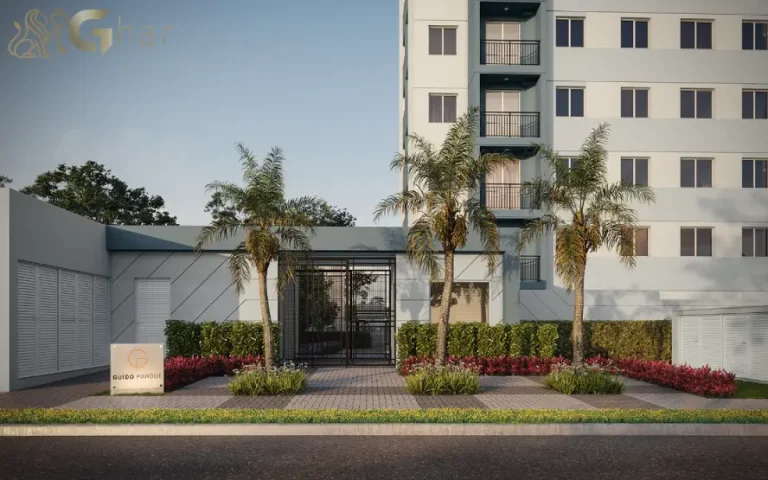 Portaria do Guido Parque Santo Amaro em condomínio residencial em Santo Amaro SP