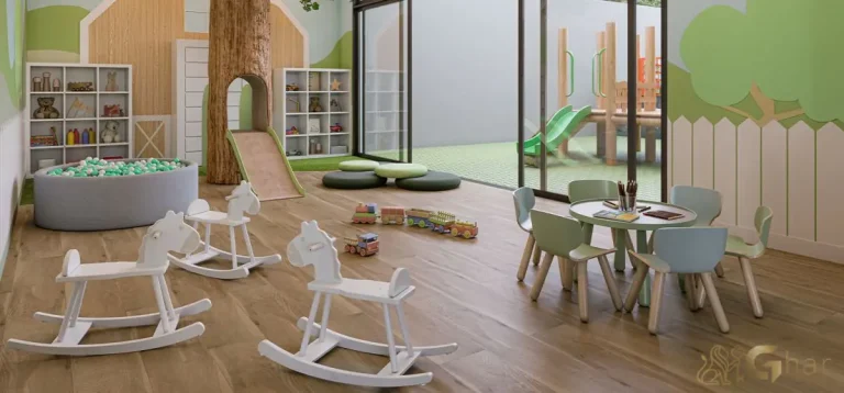 Brinquedoteca do condomínio Ibirapuera Park Houses em Moema