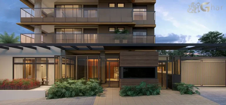 Portaria do condomínio Ibirapuera Park Houses em Moema