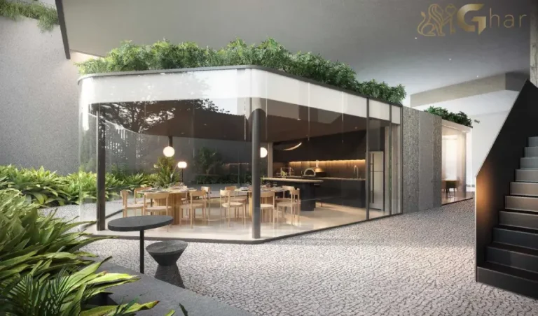 Espaço gourmet do Invert Campo Belo equipado para receber convidados