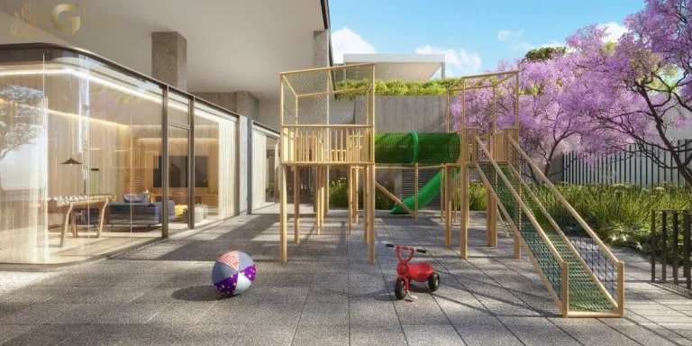 Playground do Invert Campo Belo com espaço seguro para crianças