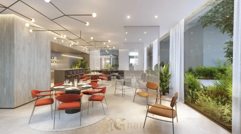 Salão de festas do Invert Campo Belo com espaço para eventos e celebrações