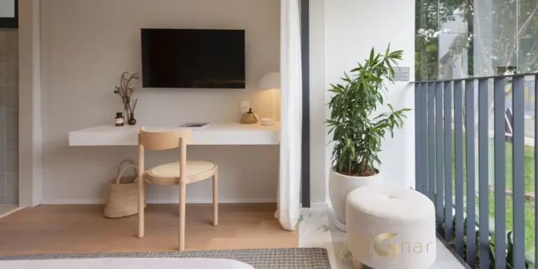 Apartamento decorado de 35m² com varanda no Invert Campo Belo Studios, studio à venda no Campo Belo