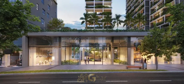 Portaria do Invert Campo Belo Studios no Campo Belo, acesso ao condomínio de studios em São Paulo