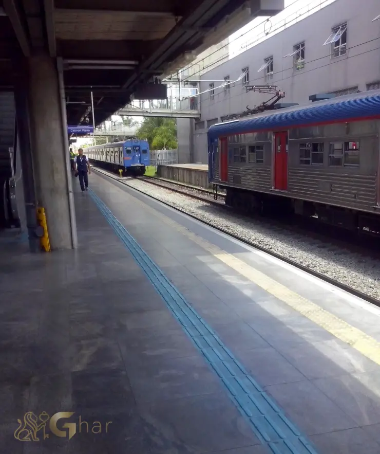 Estação Itaim Paulista da CPTM na Zona Leste de São Paulo