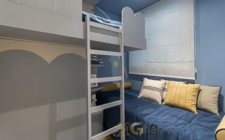 Quarto infantil do apartamento decorado no Live Campo Limpo