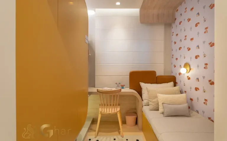 Quarto do apartamento decorado Lyne Campo Limpo no Campo Limpo SP