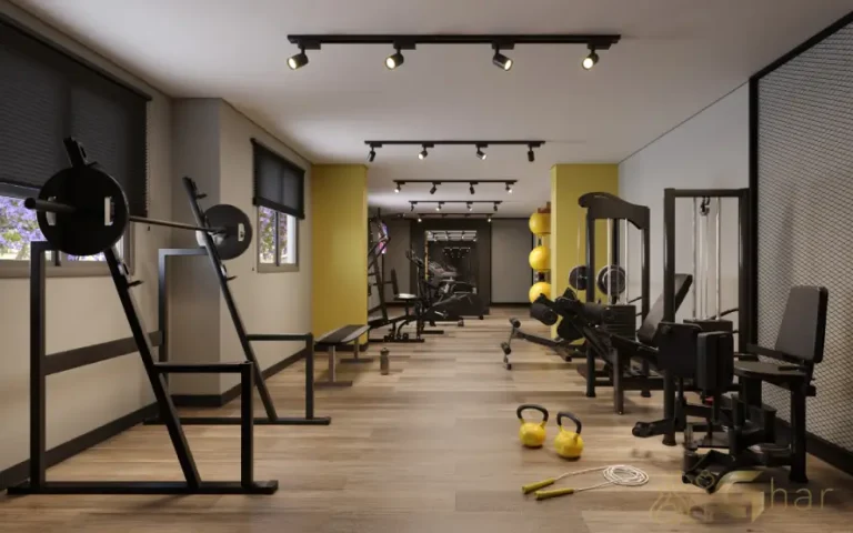 Academia do condomínio Lyne Campo Limpo no Campo Limpo SP