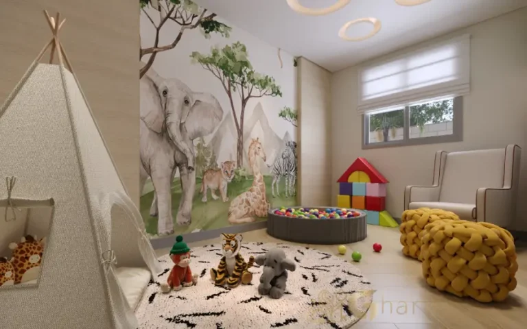 Brinquedoteca do condomínio Lyne Campo Limpo no Campo Limpo SP