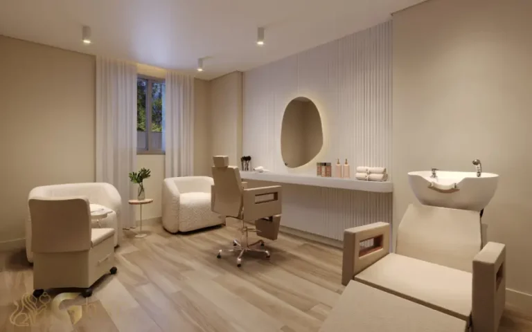 Espaço beleza do condomínio Lyne Campo Limpo em São Paulo