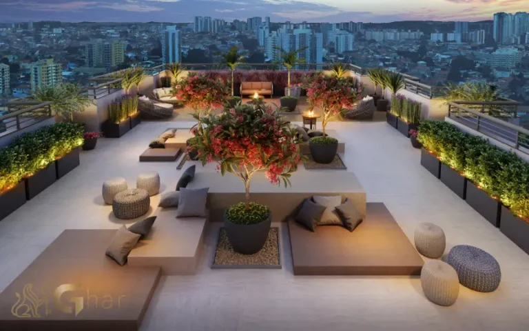 Área De Convivência No Rooftop Do Máximo Vila Mascote Em São Paulo