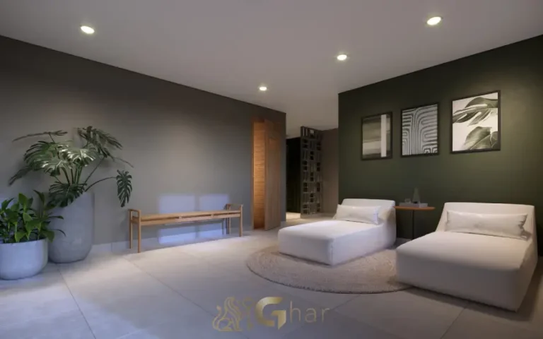 Sauna do condomínio Mérito Belenzinho no bairro do Belém em São Paulo