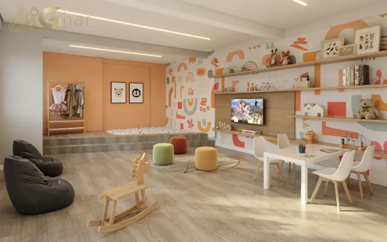 Brinquedoteca infantil do condomínio Mérito João Dias em Santo Amaro